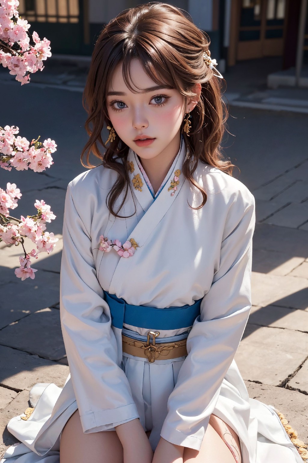 83.girl with sakura