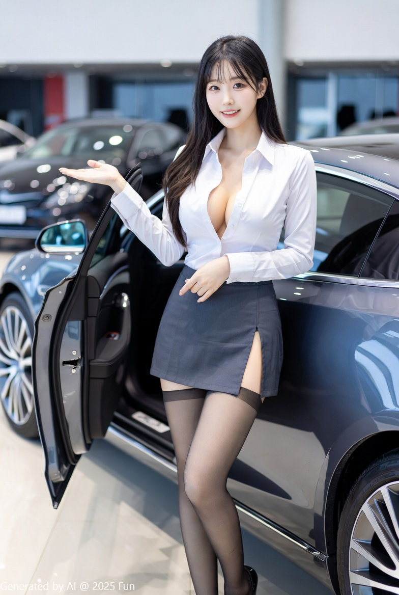 買車?找巨乳長腿銷冠就對了#1