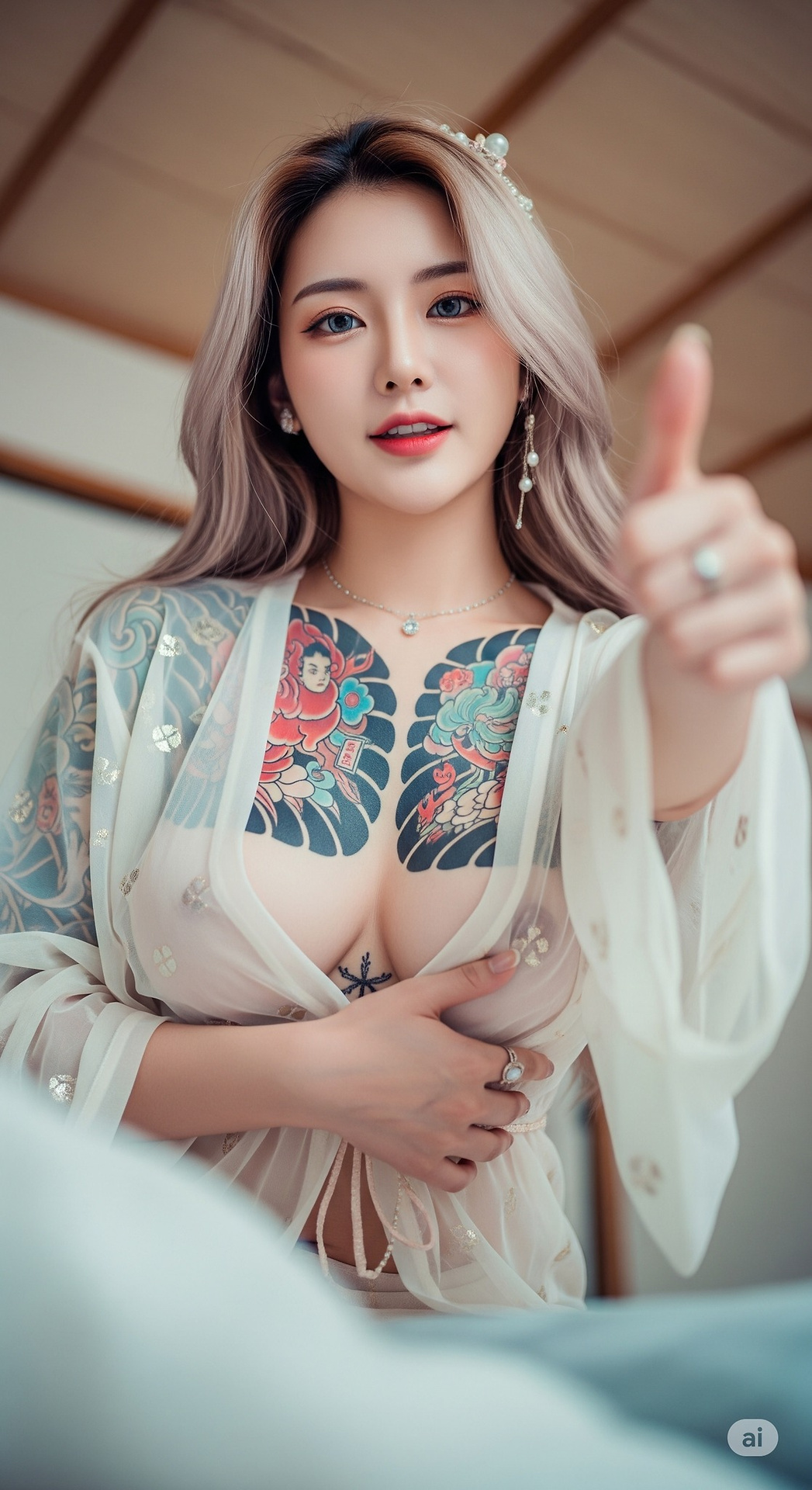 紋身妹子
