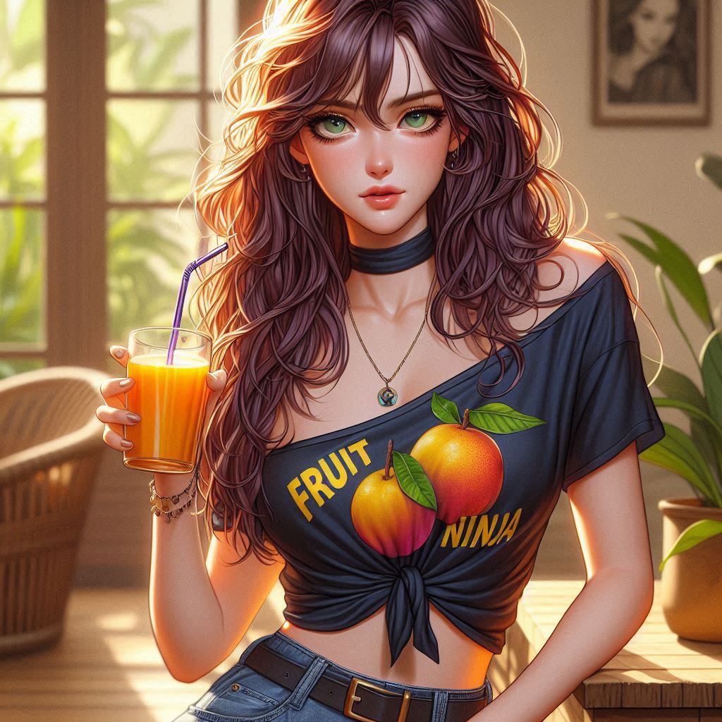 在熱帶渡假村喝涼的果汁