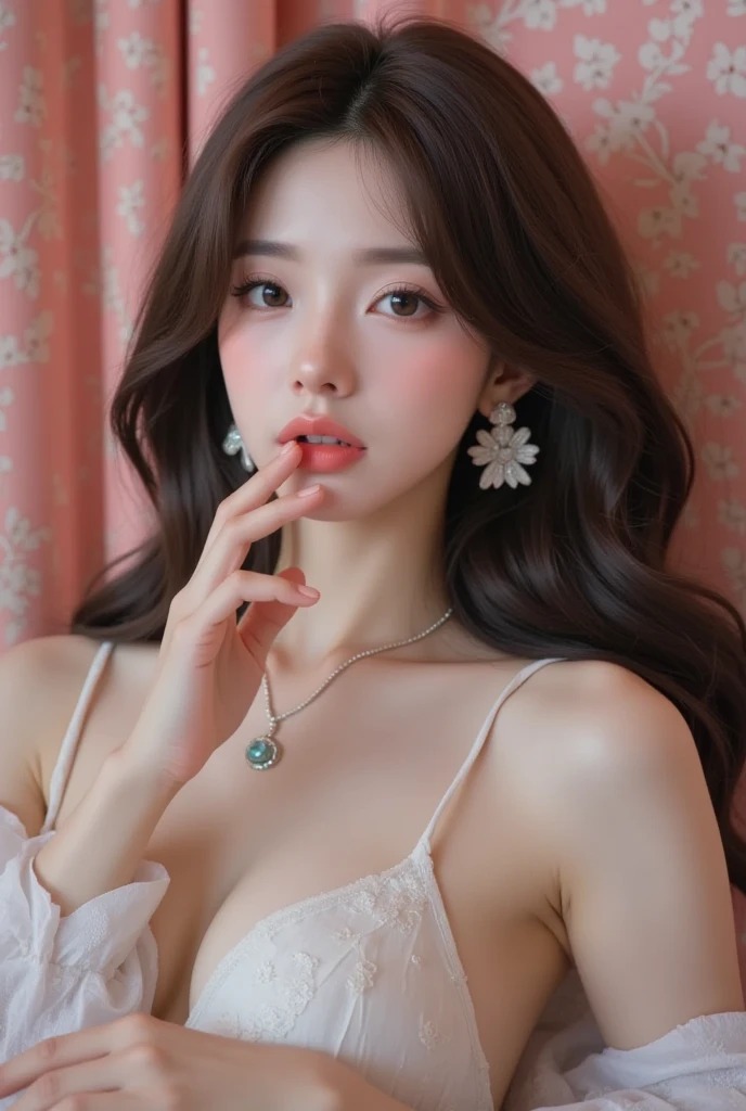 粉色的迷人小姐姐