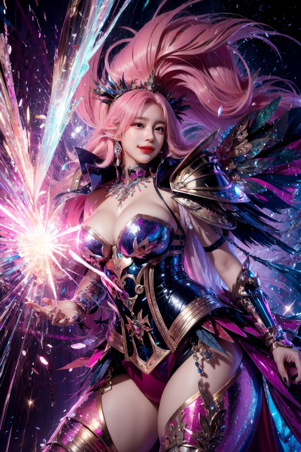 虹彩女武神