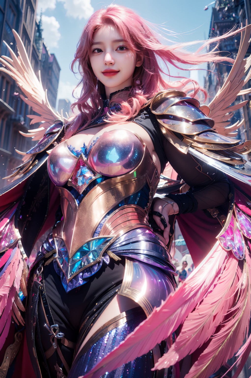 虹彩女武神
