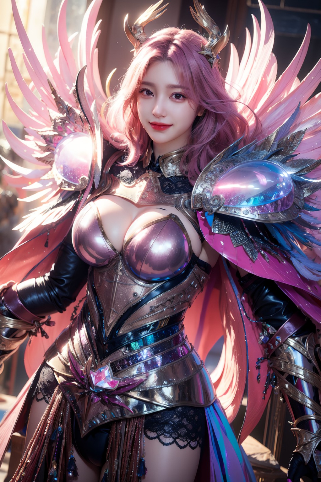 虹彩女武神