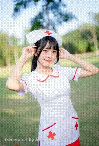 最美的瞬間#2 護士裝台女