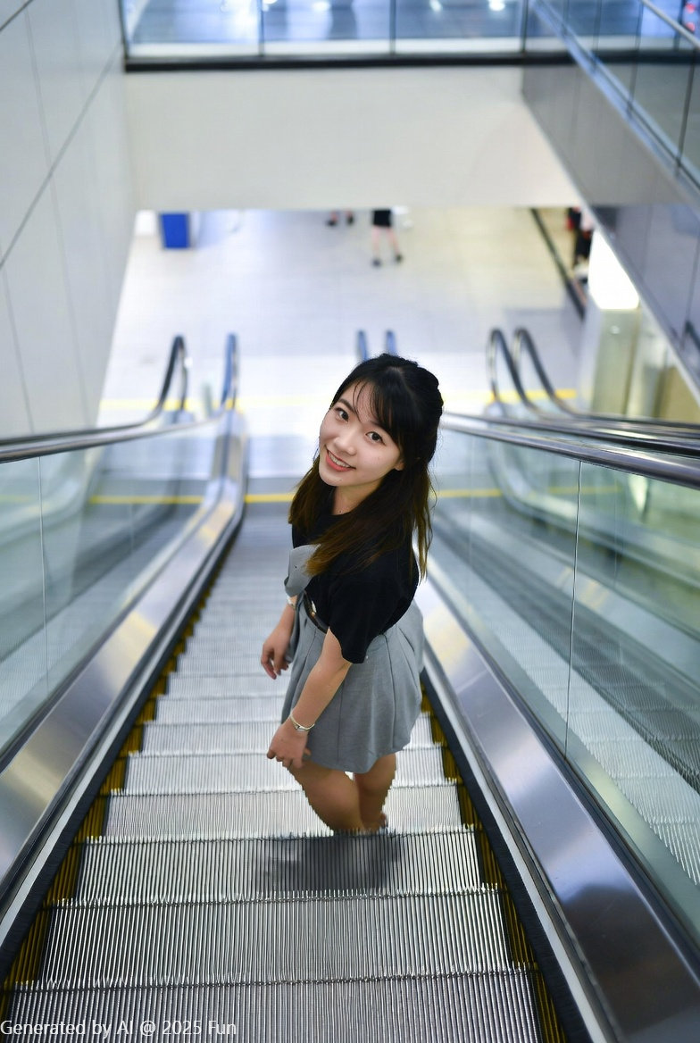 Girlfriend says people on the subway can only reveal a little # 3