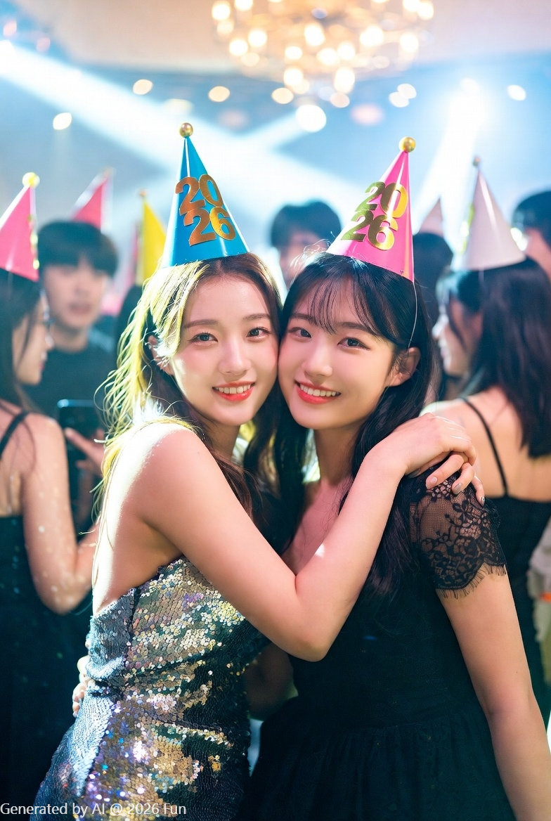 我的韓國女友#14 跟閨蜜跑新年趴