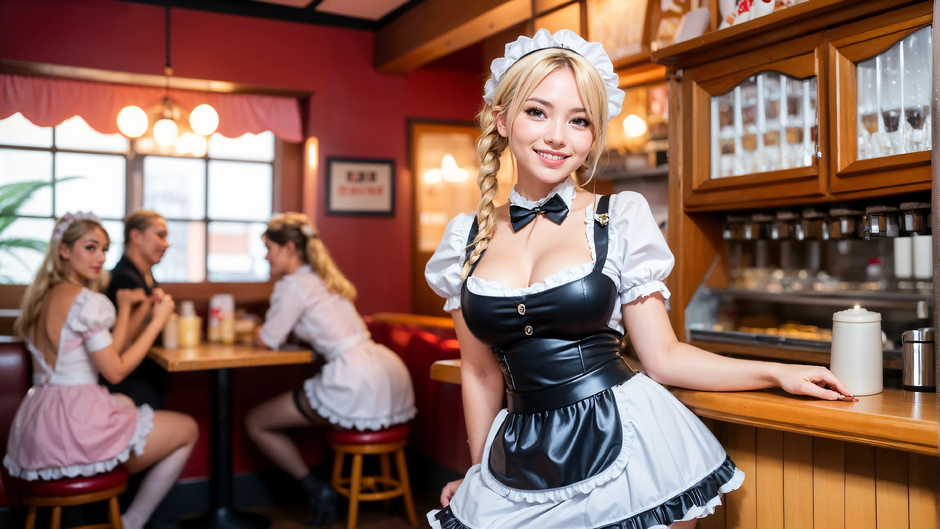 Amazing French maid café