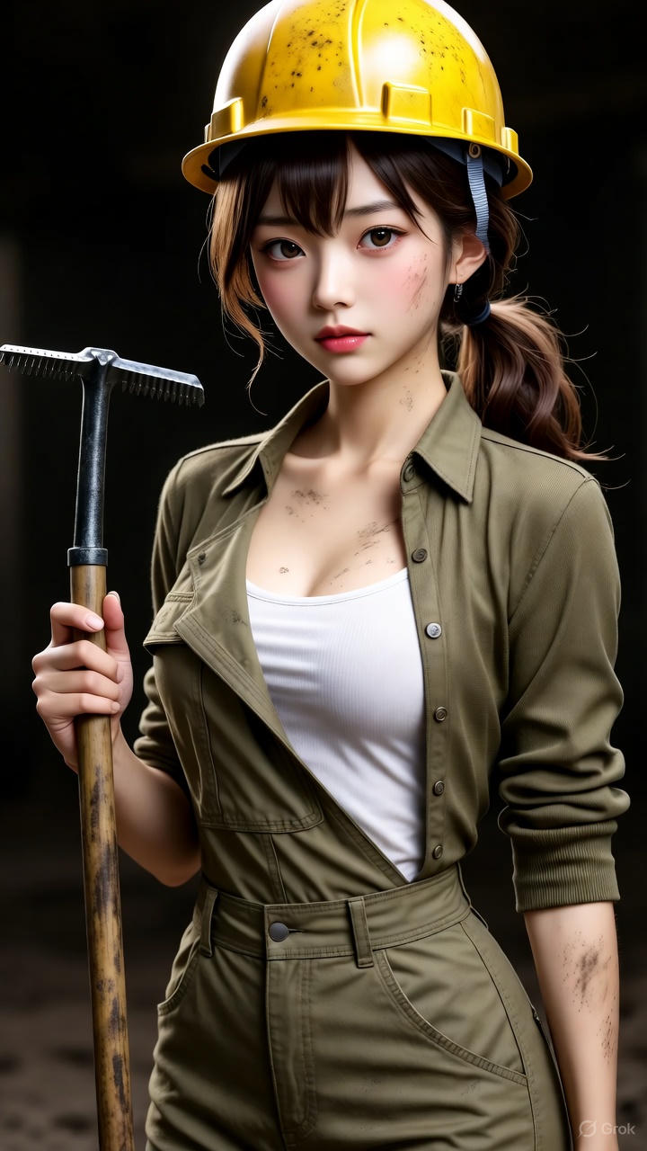 Female Miner