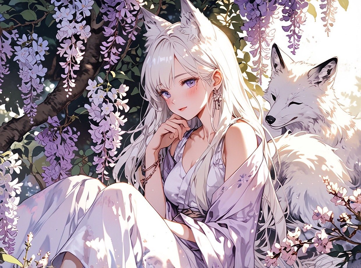Love. Floral Series - Lilac