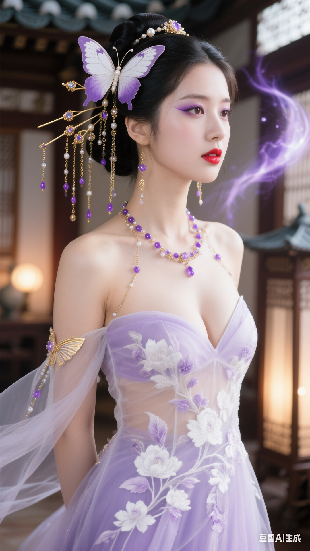Butterfly hair accessories