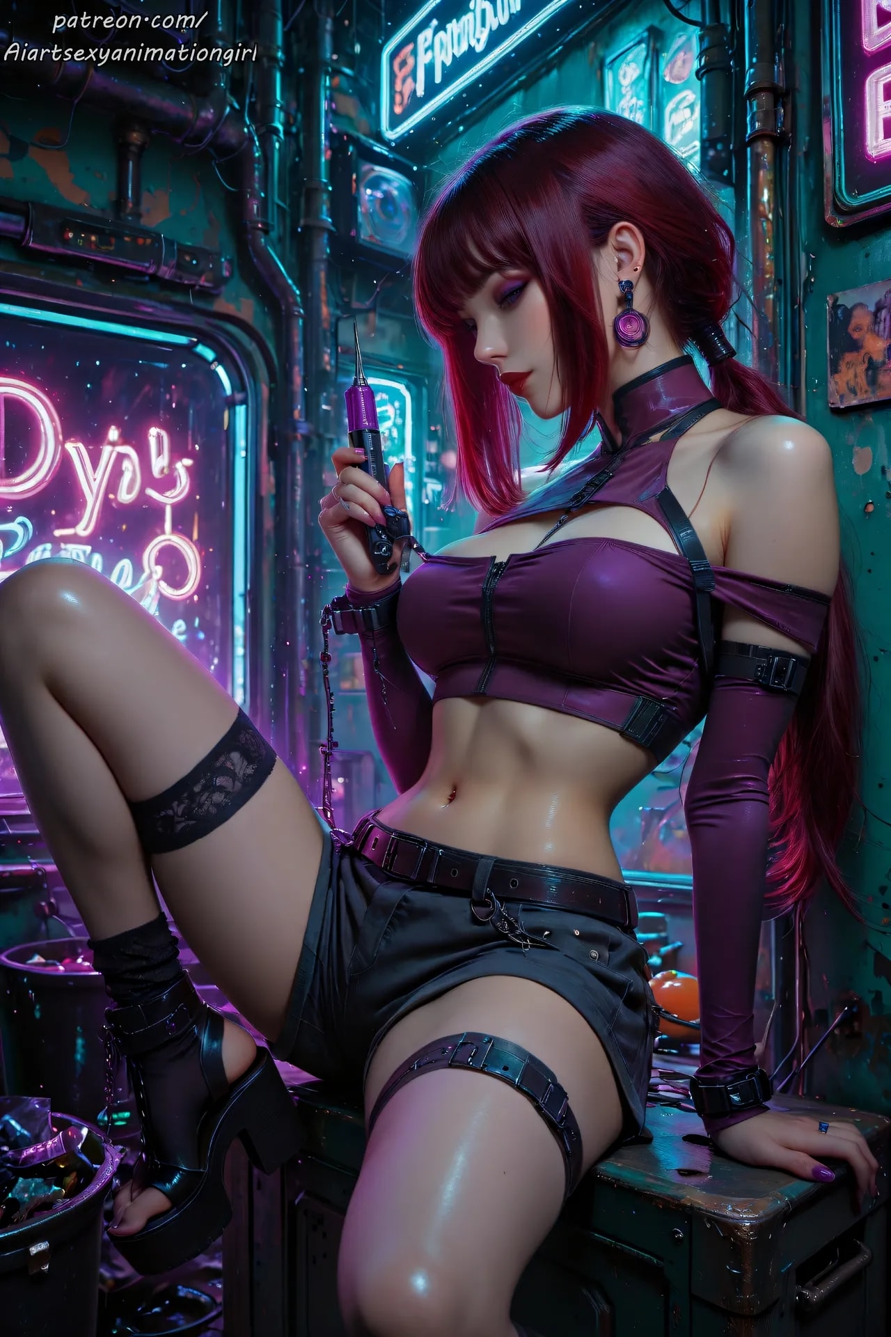★Patreon★ AiASAG 4K 🌃Cyberpunk Girls🫦