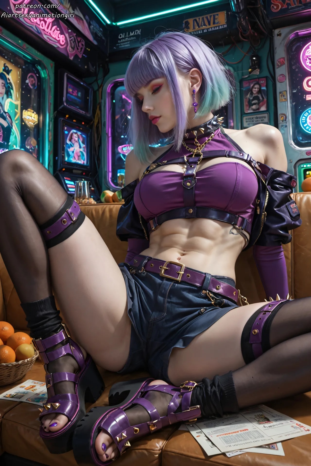 ★Patreon★ AiASAG 4K 🌃Cyberpunk Girls🫦
