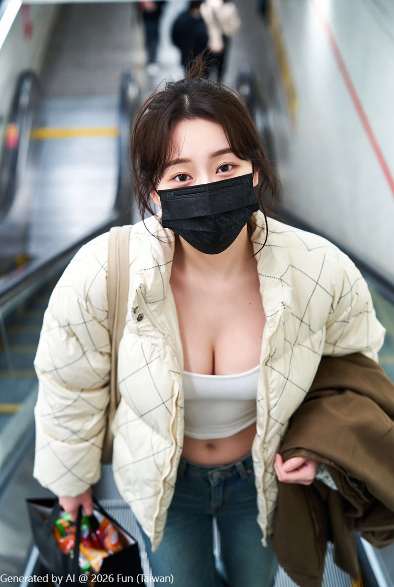 Aunty, I don't want to work hard # 4 Korean mother wants to be seen titting by