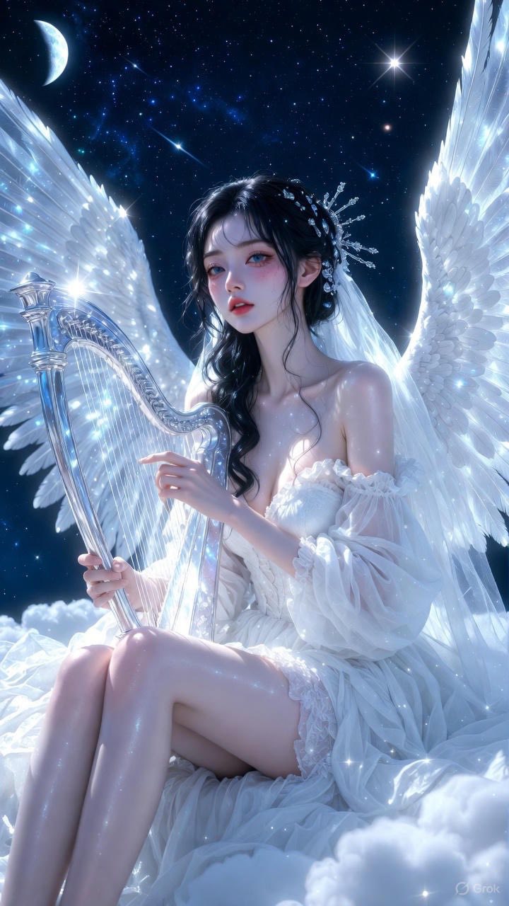 I wear moonlight clothes