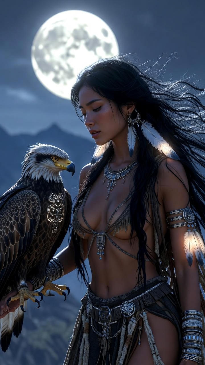 Fantasy Aboriginal Woman