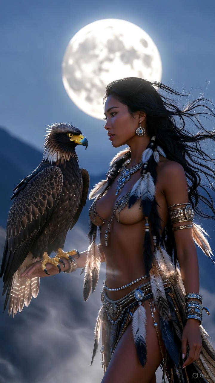 Fantasy Aboriginal Woman