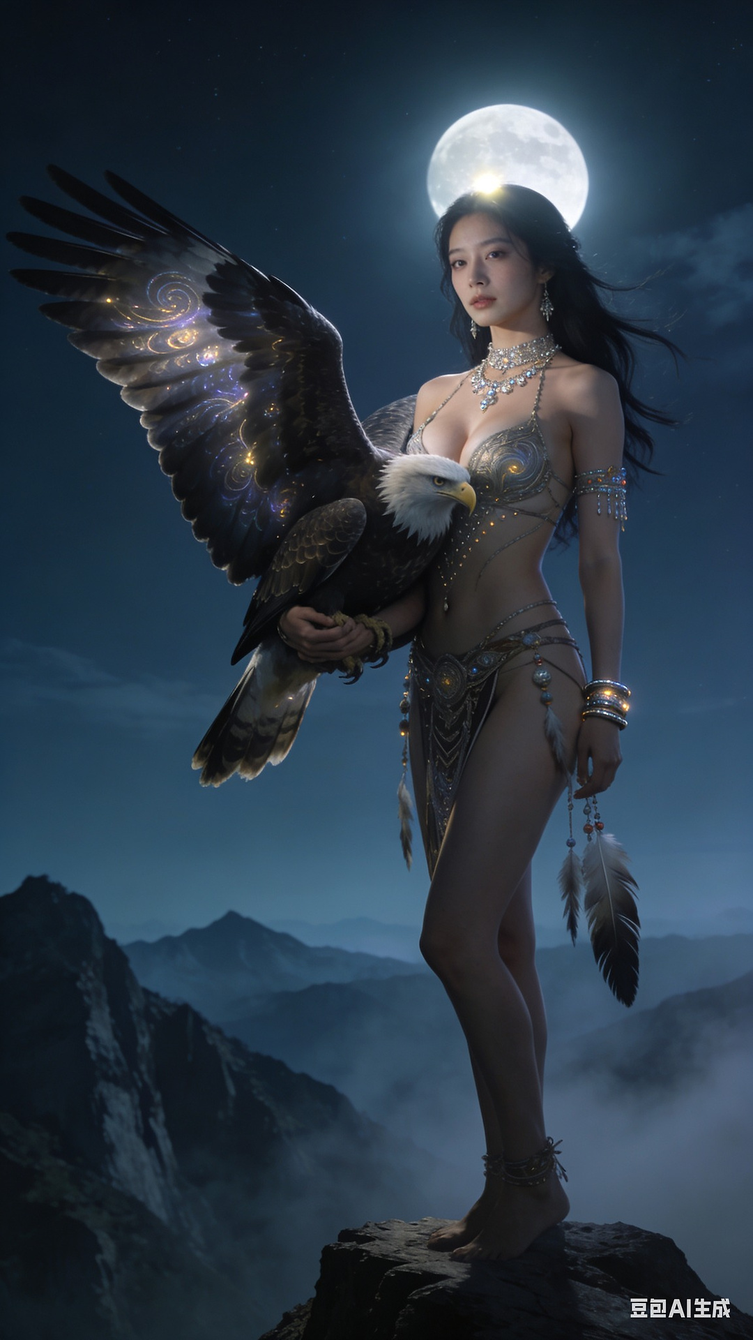 Fantasy Aboriginal Woman