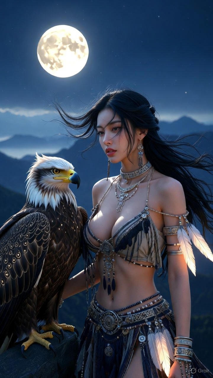 Fantasy Aboriginal Woman
