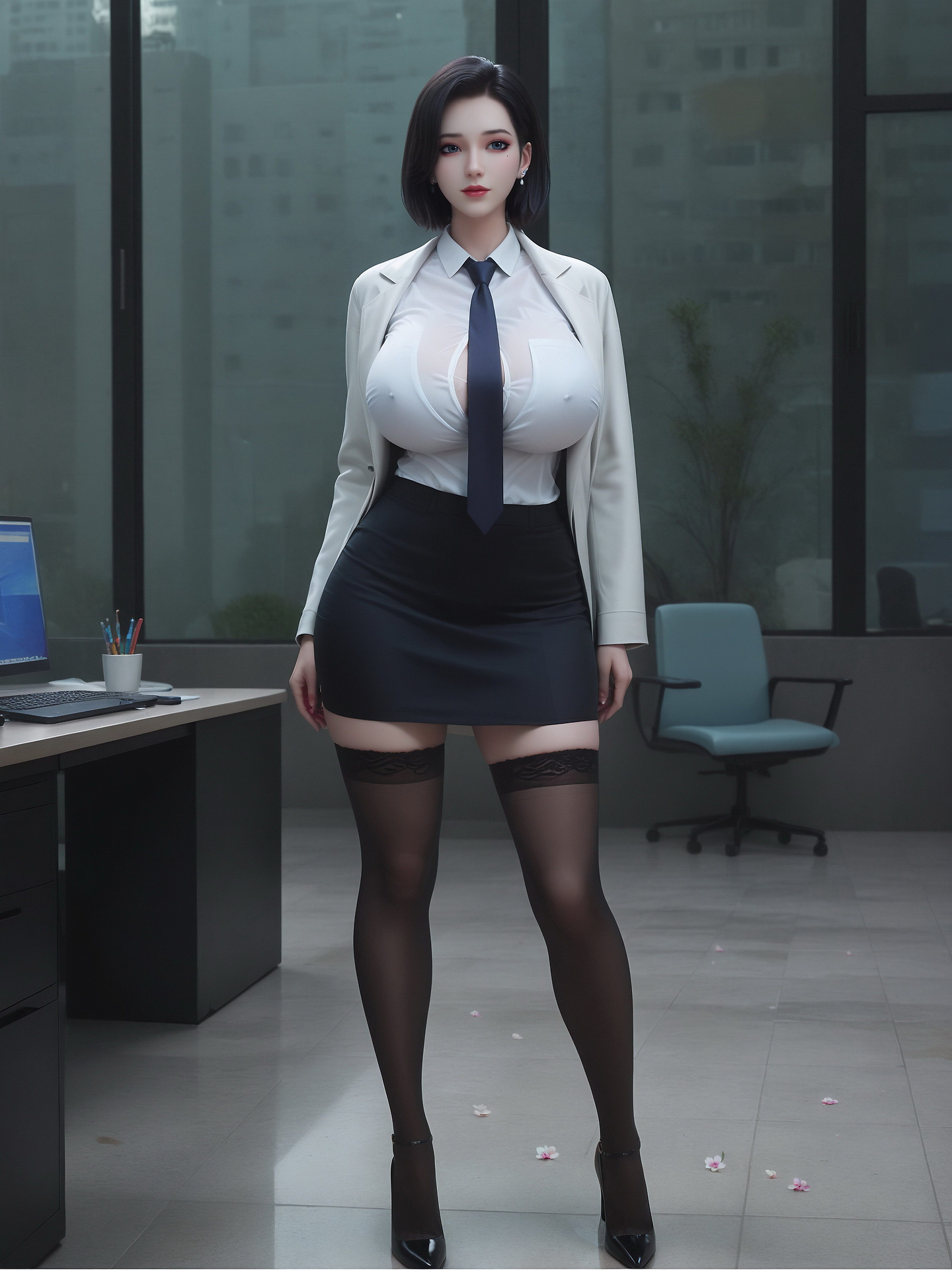 Three Body Female Lawyer