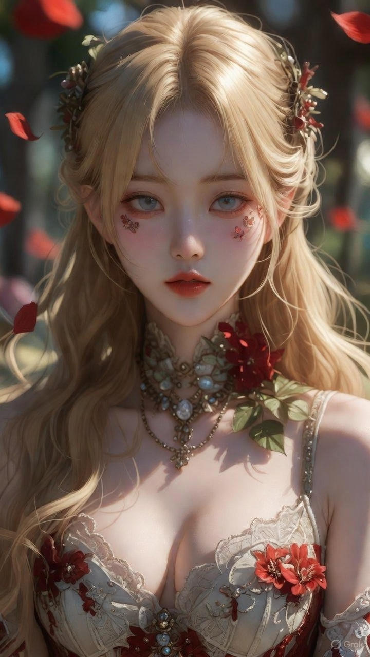 Floral Makeup
