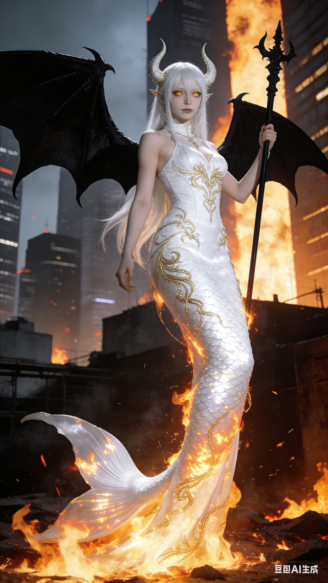Burning City of the Future