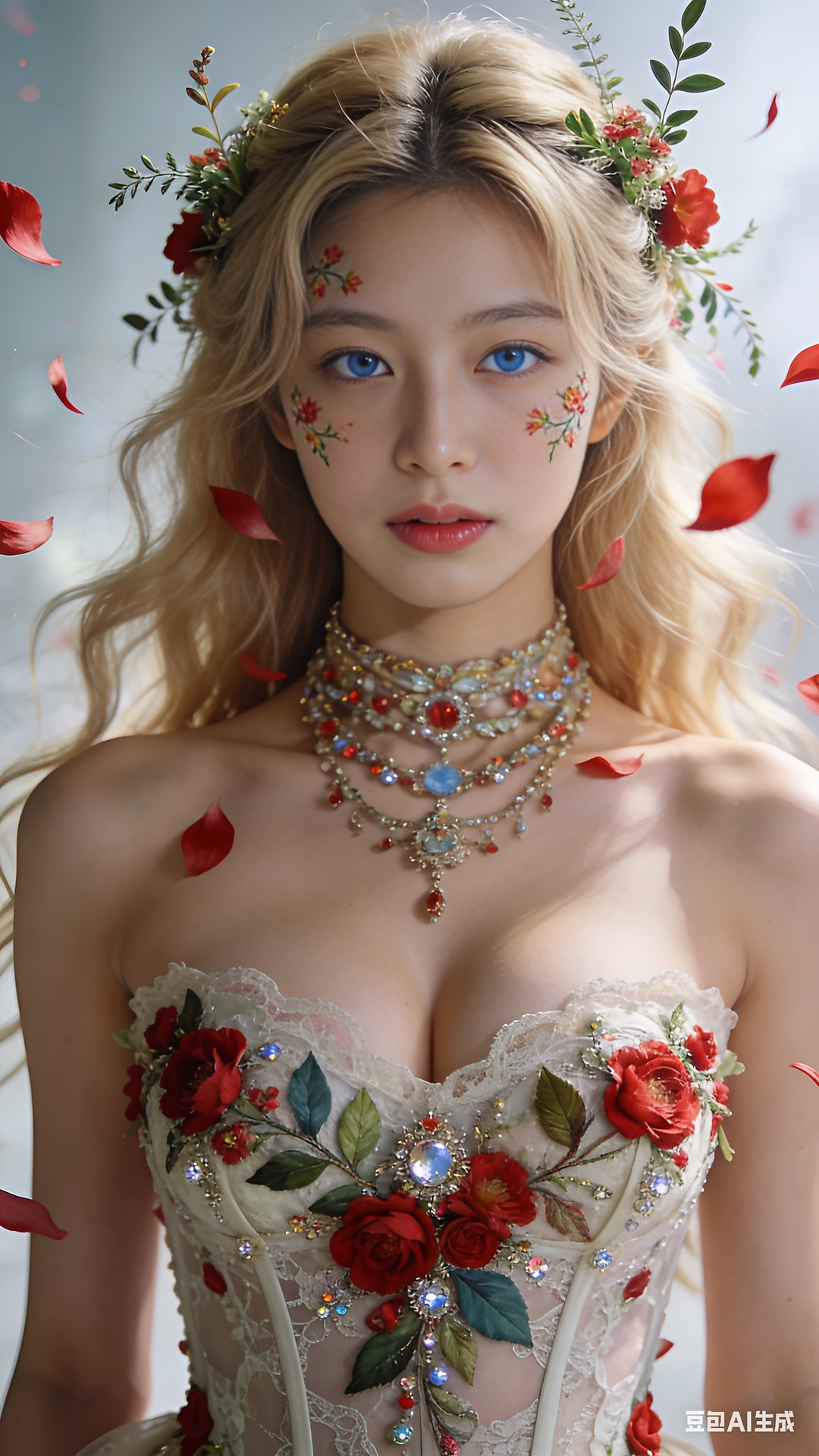 Floral Makeup