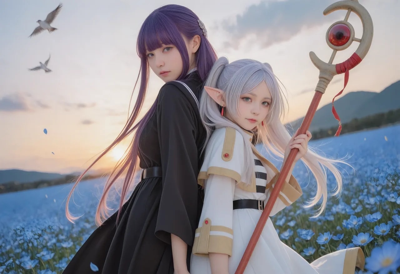 Fireren & Fern Cosplay - Part 1