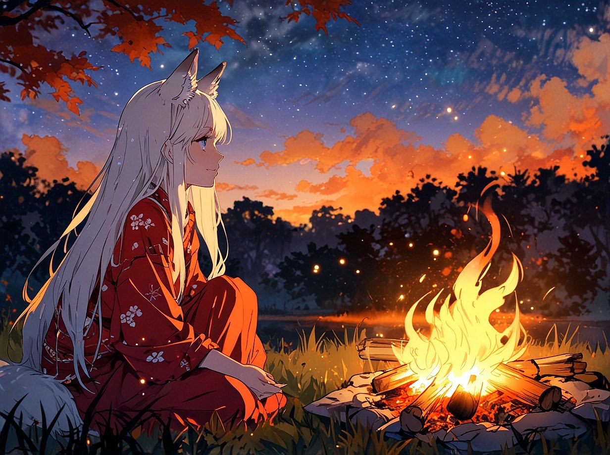 Casual Notes Series - Campfire