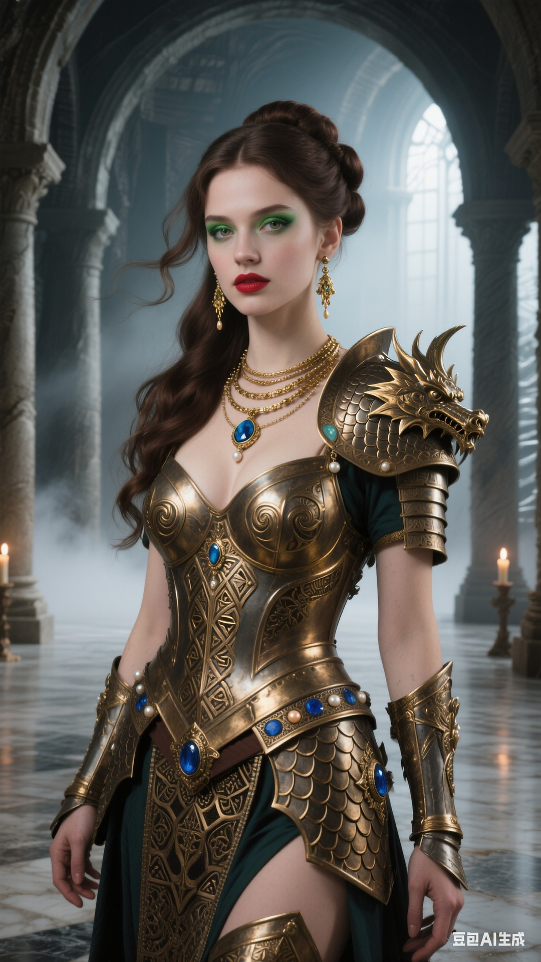 Gilded Bronze Metal Cuirass