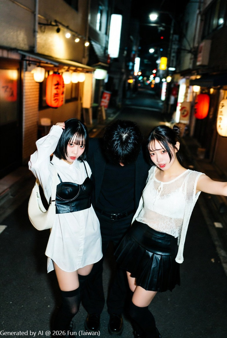 Taiwanese Milk Troupe # 11 meets two Taiwanese girls at a bar