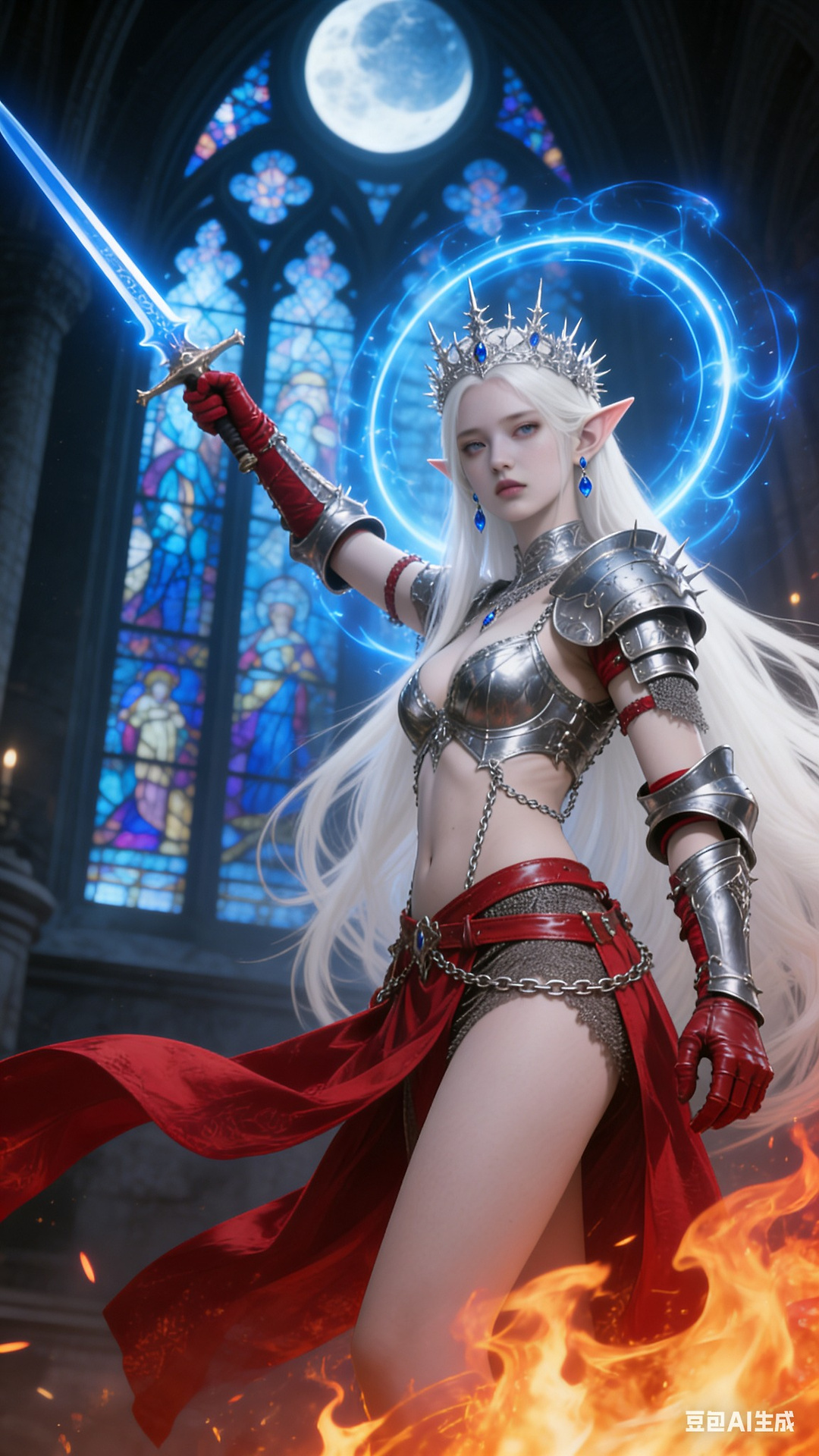 White Hair Fairy Queen