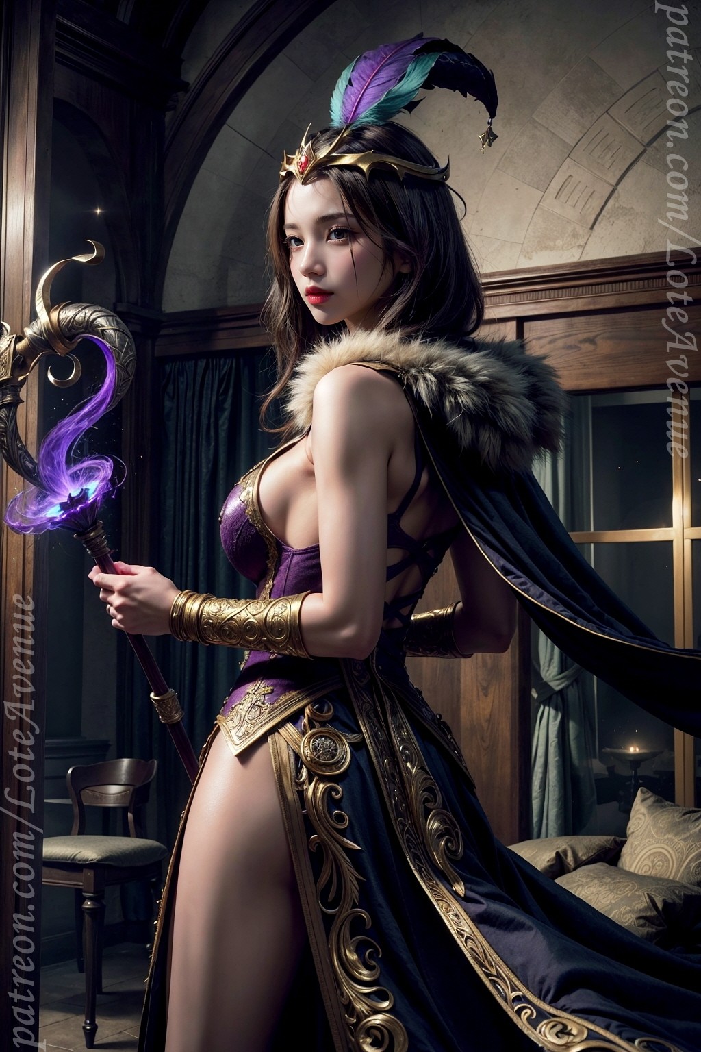 Lulina Witch Cosplay