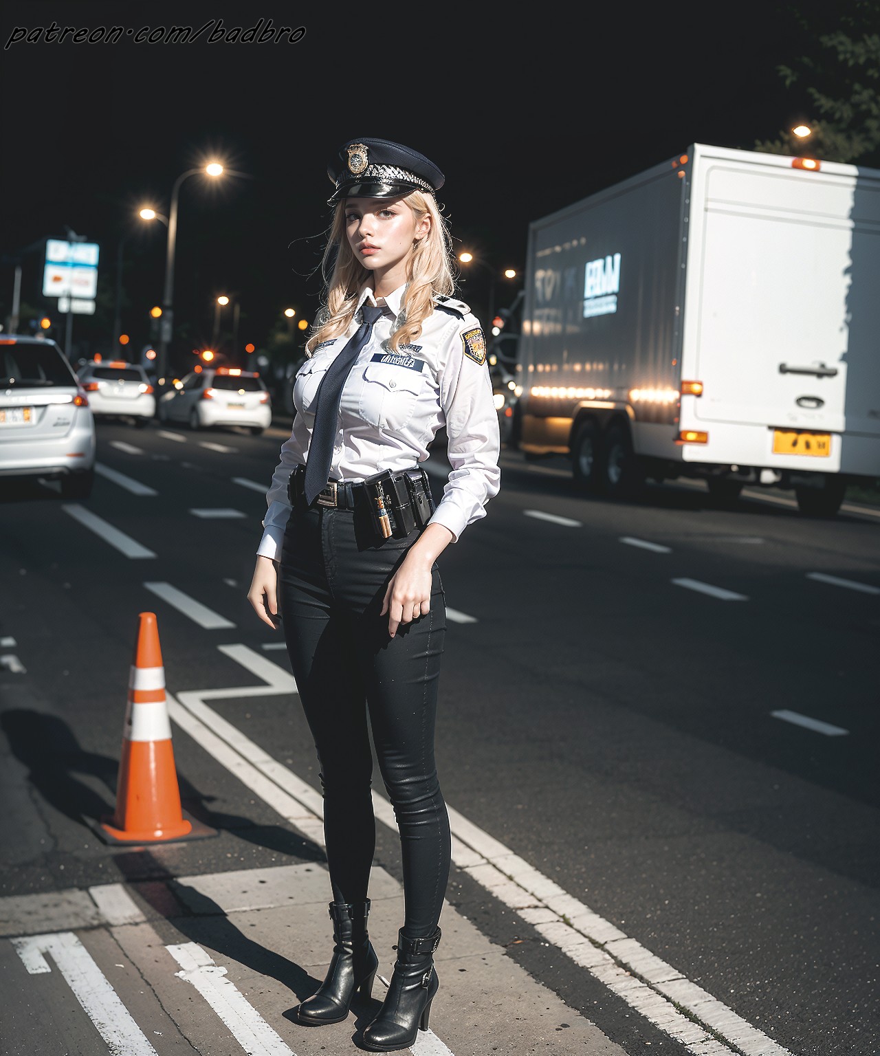 traffic + police
