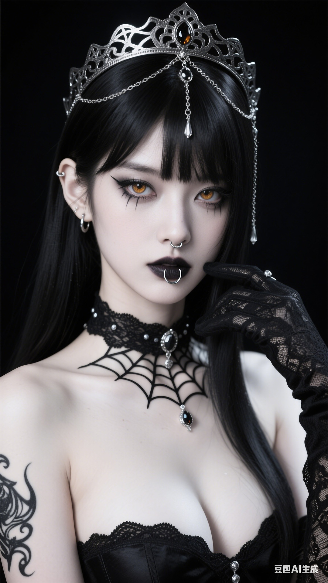 Stylish Gothic portrait