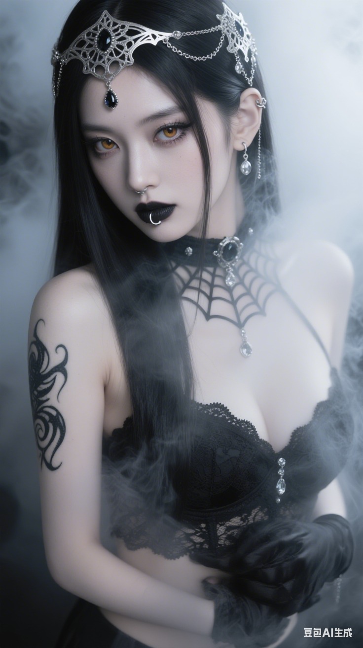 Stylish Gothic portrait