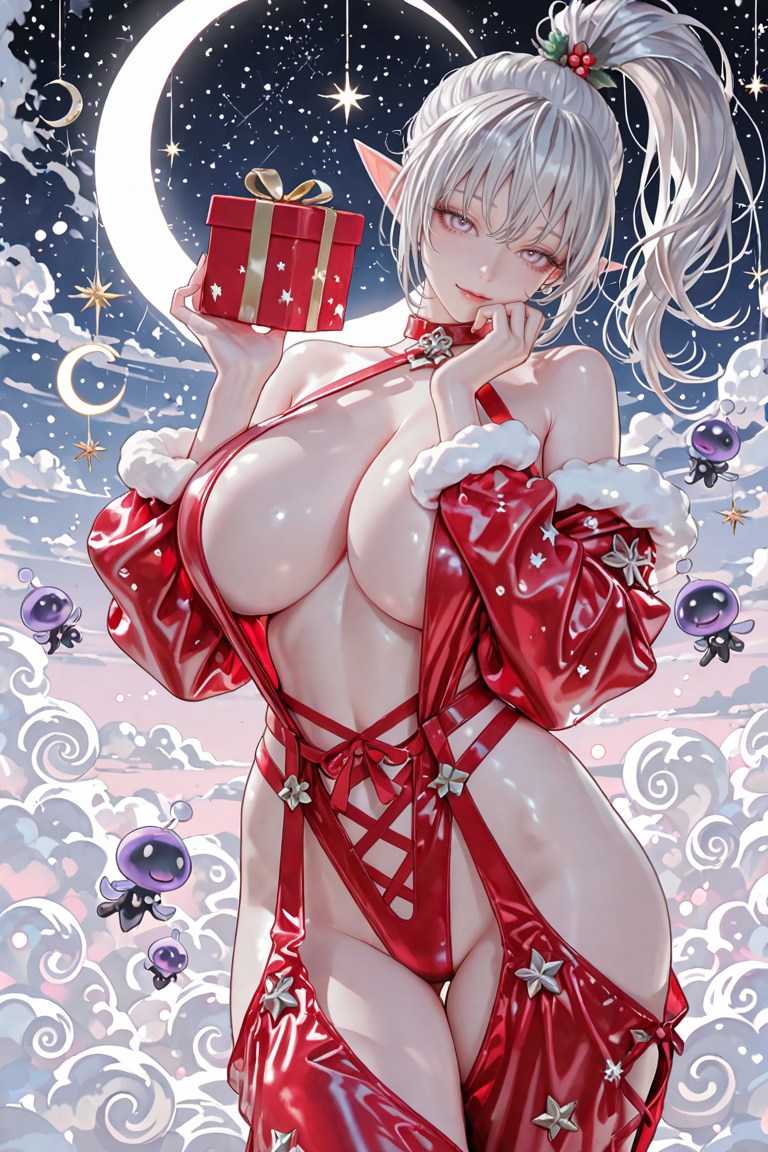 Anime Christmas Beauty