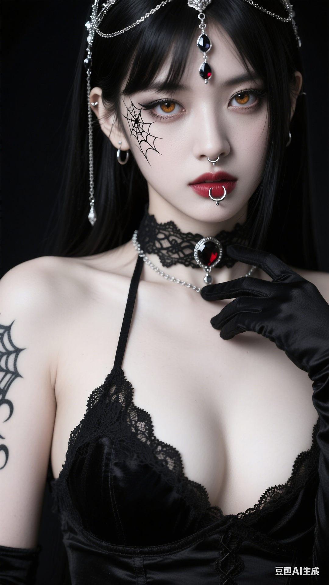 Stylish Gothic portrait