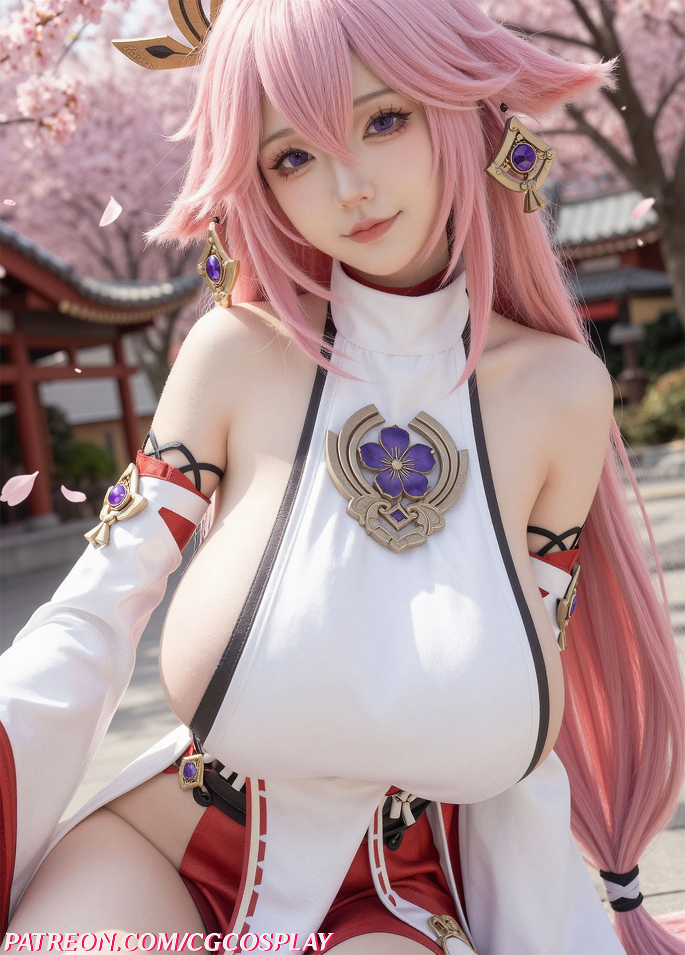 Yae Miko – Genshin Impact 🌸⛩️🦊