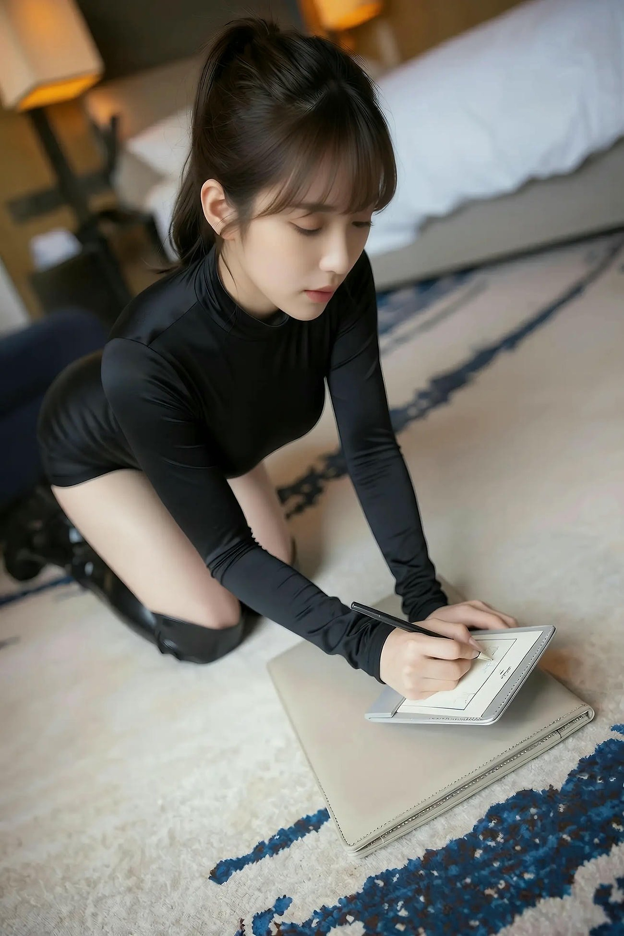 Jiaxi - Boots in Black