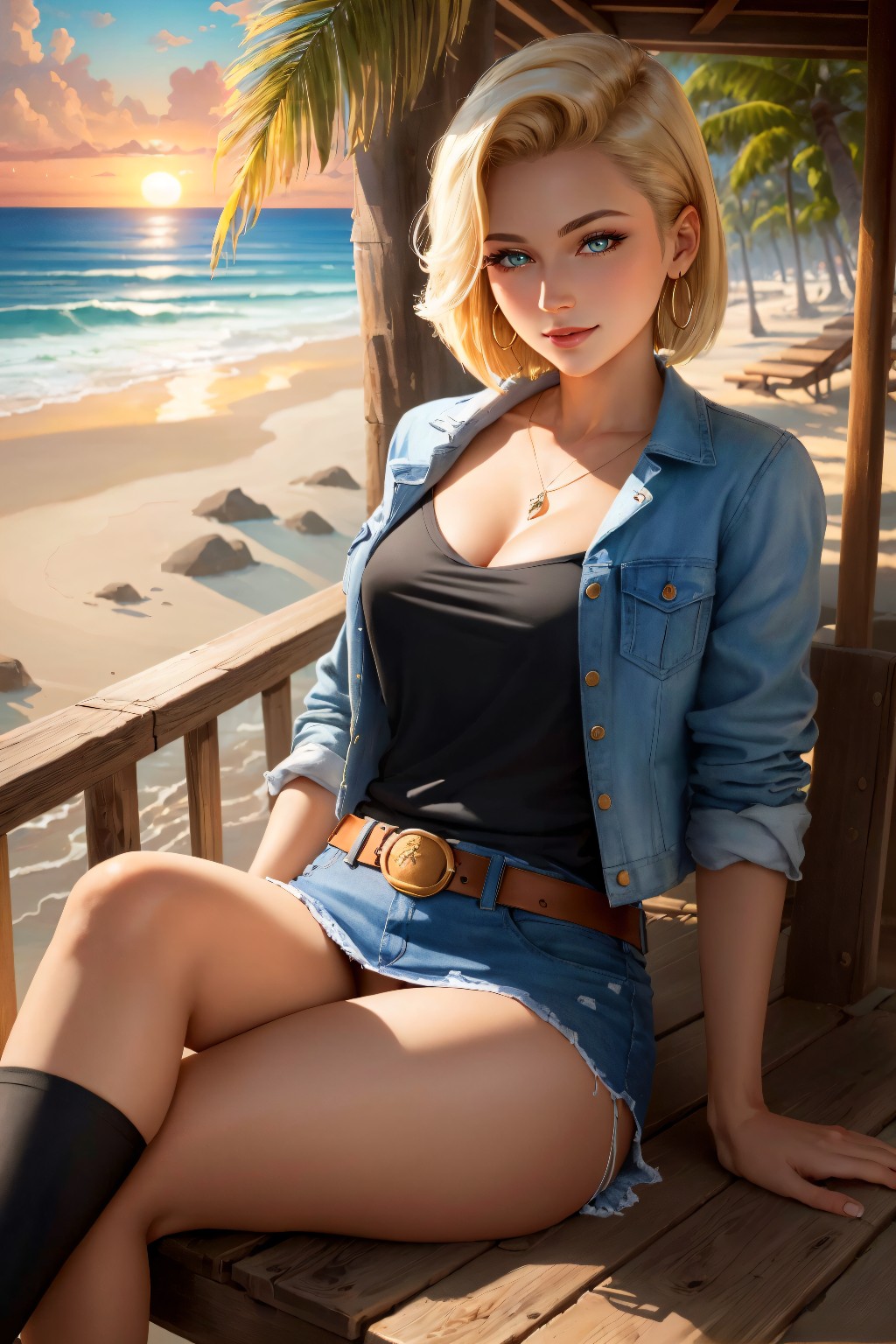 Android 18 - Naughty's All - Stars