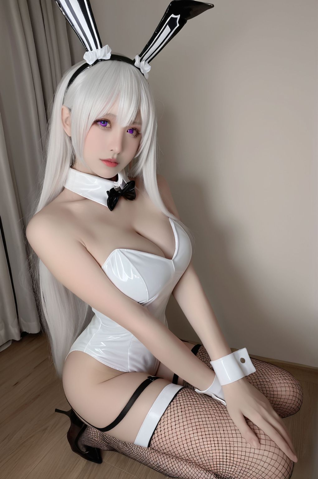 No1062 White Bunny Sexy_95