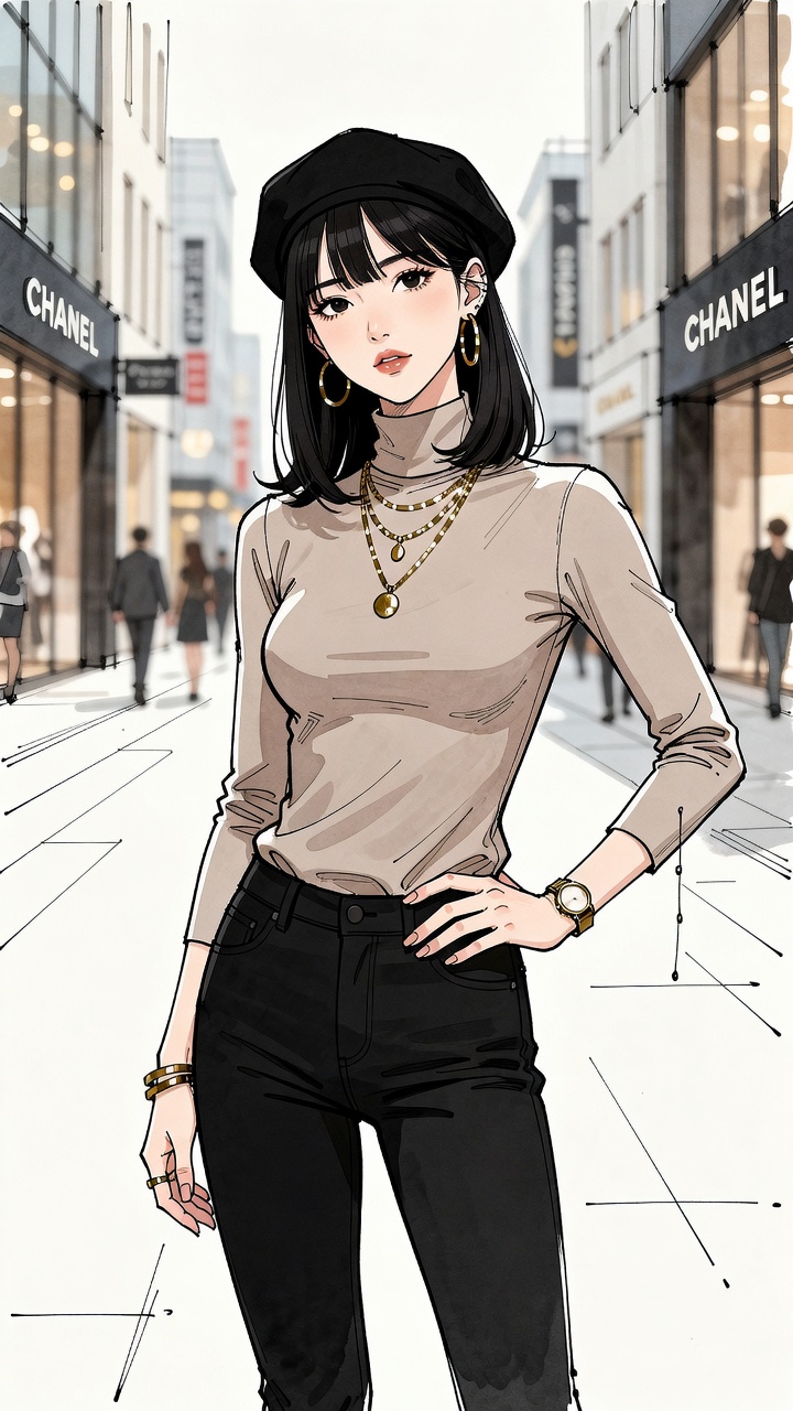 Fashionable women