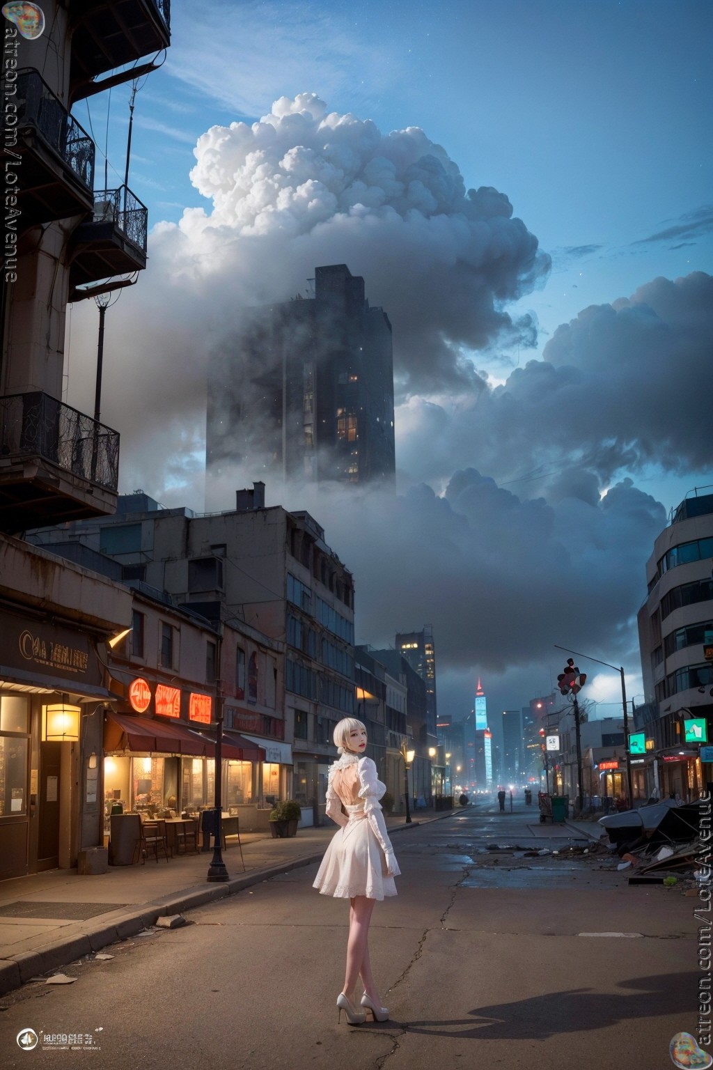 Kosa 2B Cosplay (White Version)