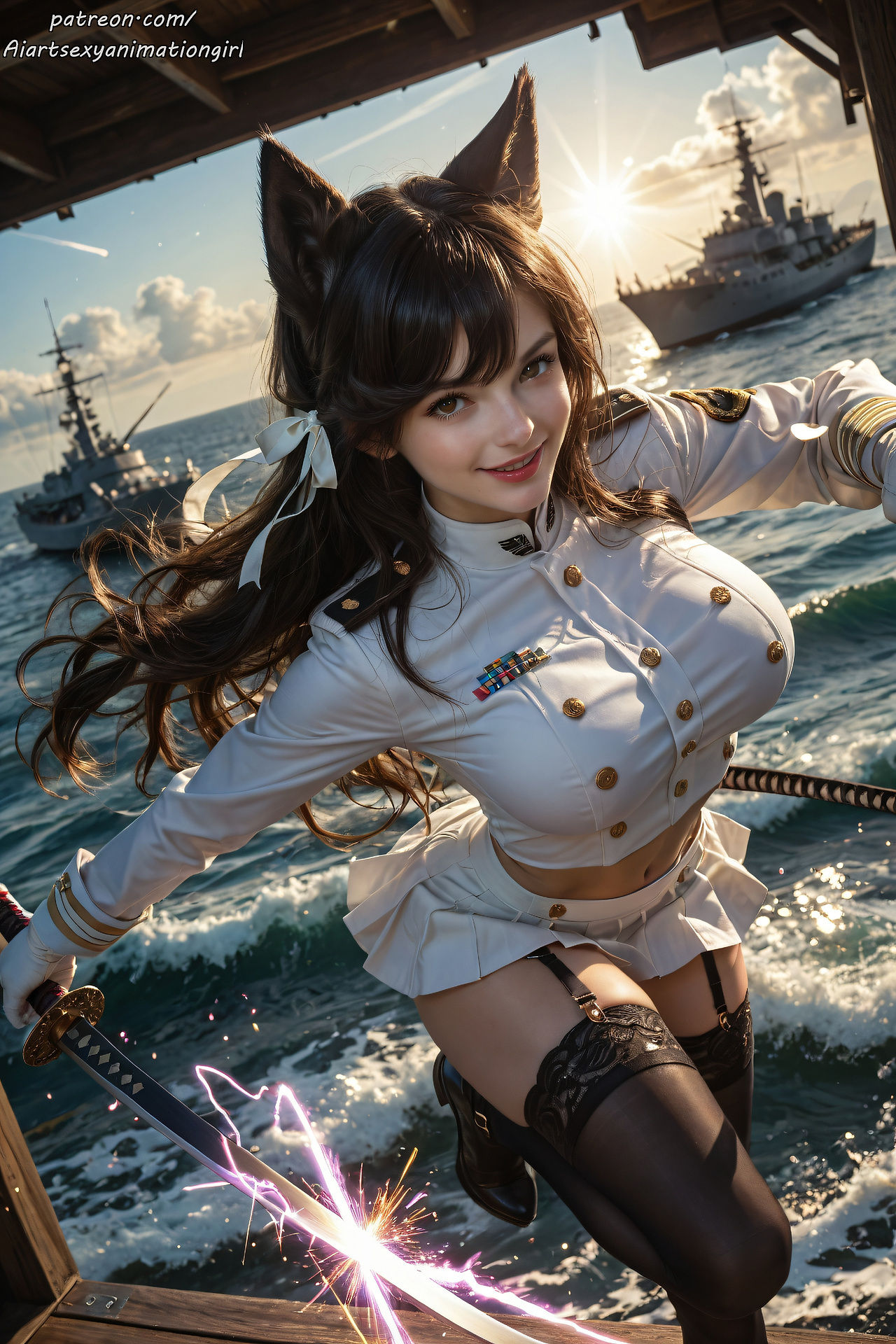 [AiASAG] [4K] 🚢Atago⚔️