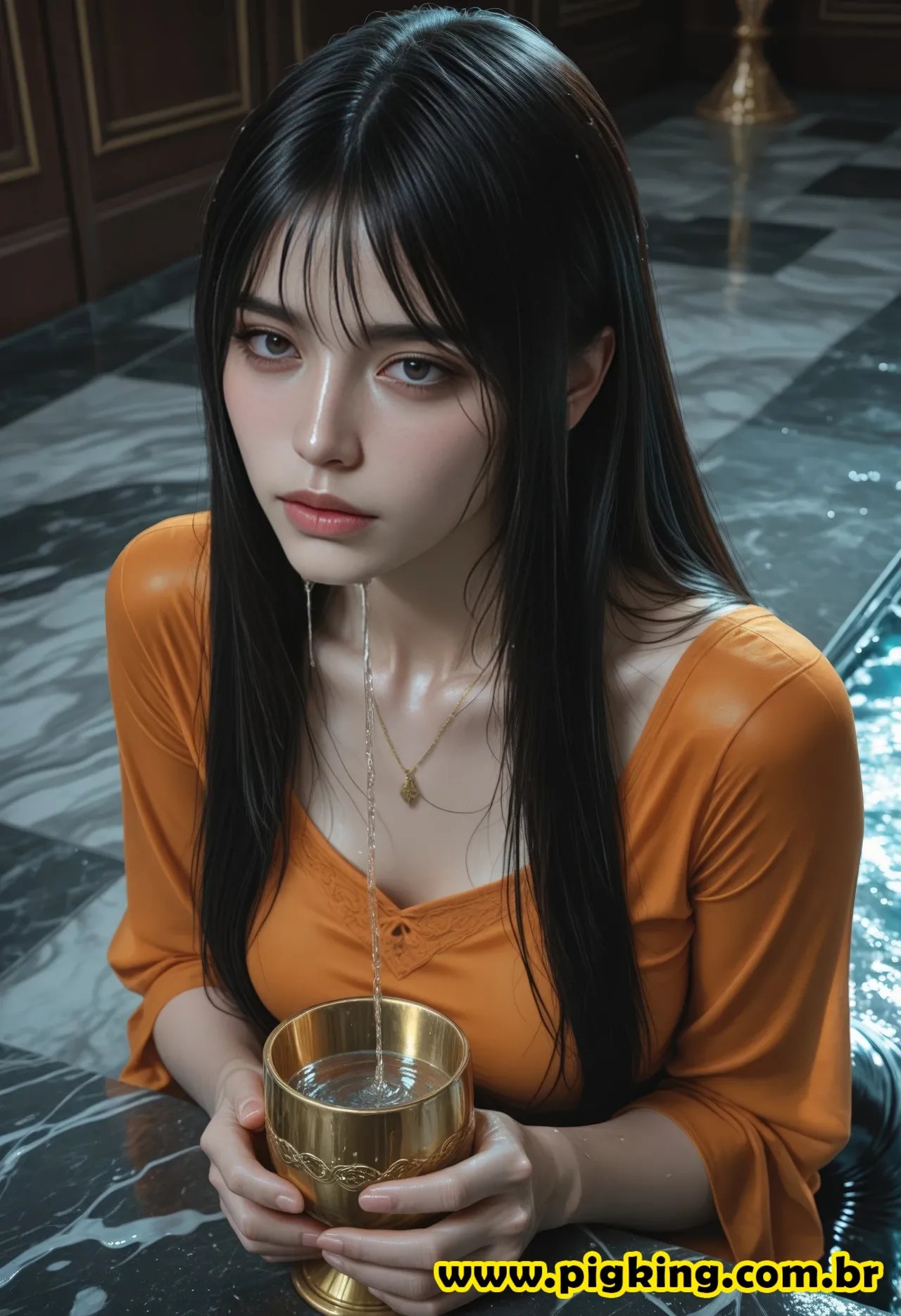 ⚔️✨ Reina Katsuro - The Golden Ascension