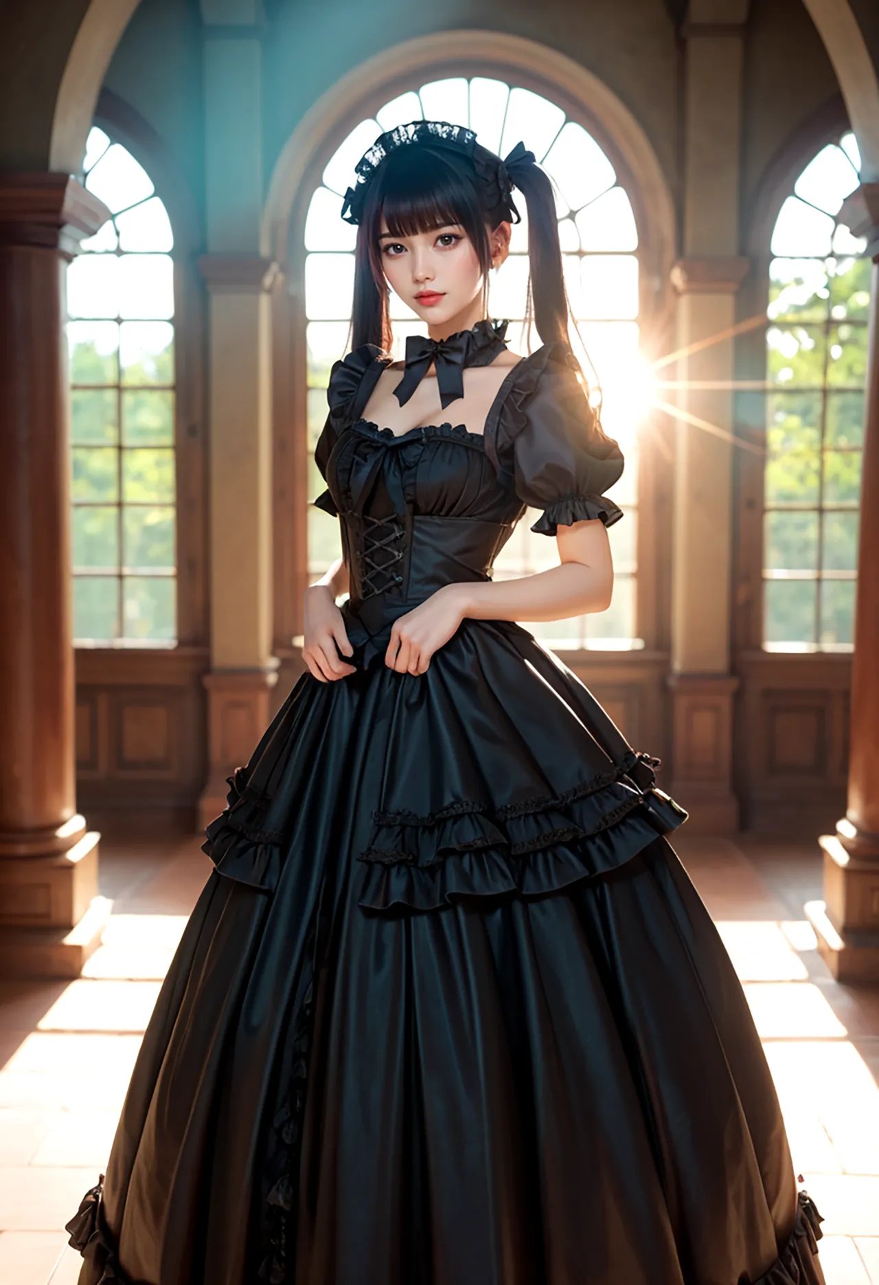 Twin-tail goth loli teenage girl and dressmaker insertion etch – Part 1 – Koleksi Gambar AI