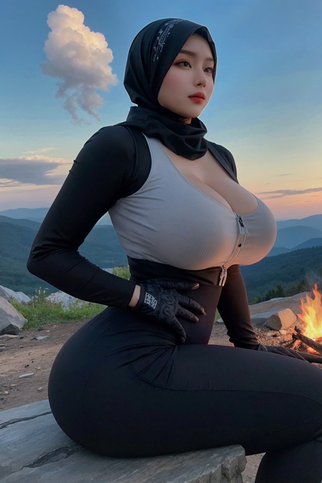 [98] hijab and nature
